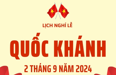 Thông Báo Nghỉ Lễ Quốc Khánh 2024